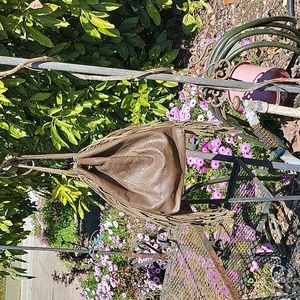 Patricia Nash fringe crossbody buttery soft leather bag